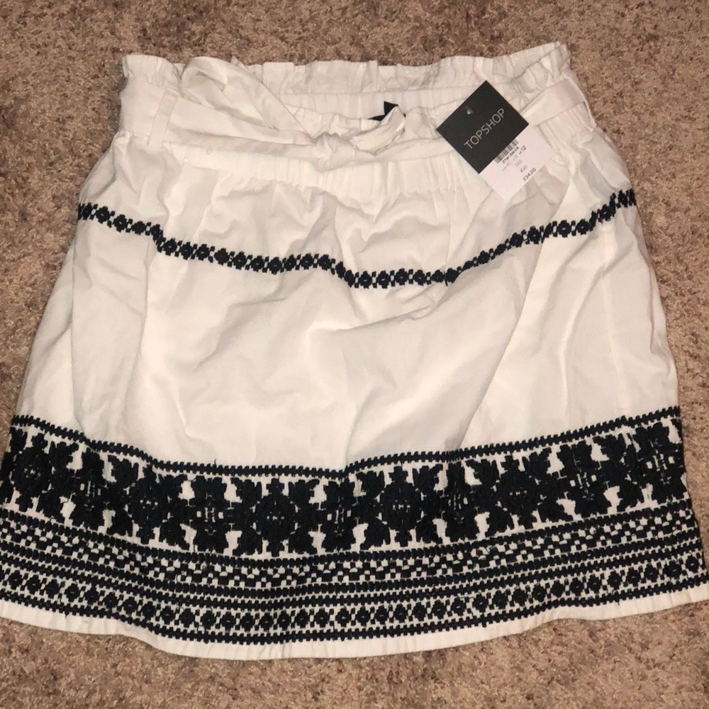 Top shop skirt